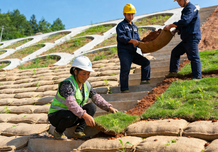 江城植生袋护坡